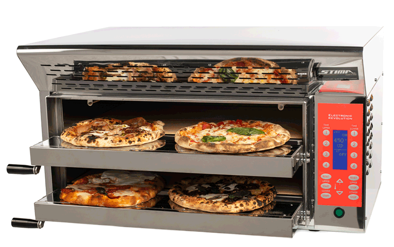  Pizzera eléctrica antiadherente de 1800 W, horno de pizza de 12  pulgadas / 11.8 in, placa térmica antiadherente de doble cara, perfecta  para pizzas, panqueques, nachos, fajitas, tortillas, color blanco : Hogar y  Cocina